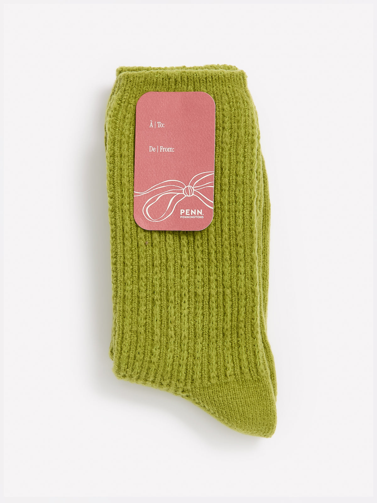 Textured Rib Knit Winter Socks