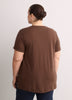 Responsible, Boyfriend-Fit Tee with Slits