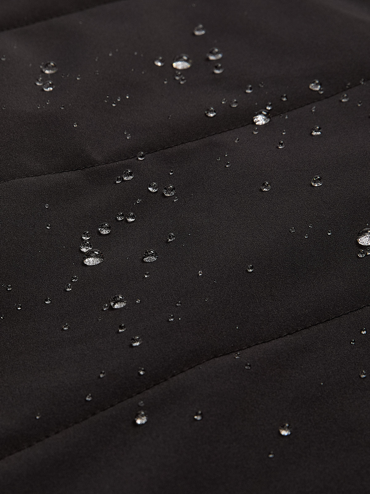 Black Second Skin Quilted Jacket - Active Zone