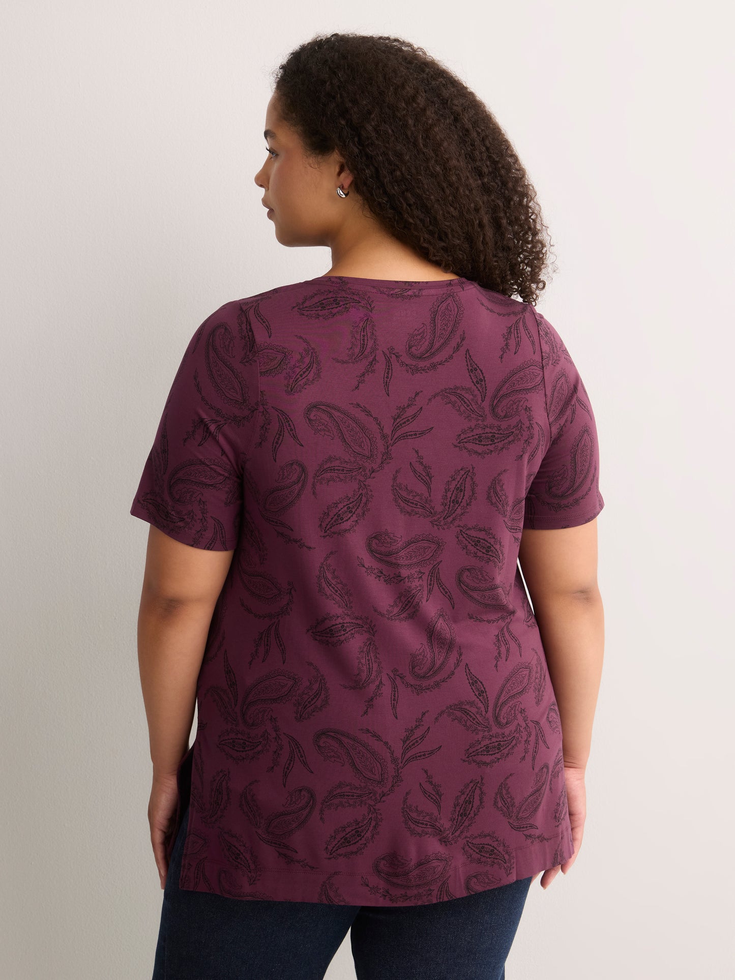 Responsible, Modern-Fit V-Neck Short-Sleeve Tunic Top