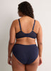 Full-Coverage Underwire Embroidered Mesh Bra - Déesse
