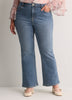 Classic-Fit High-Rise Bootcut Denim Pant - d/C jeans