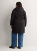 Long Hooded Rain Jacket