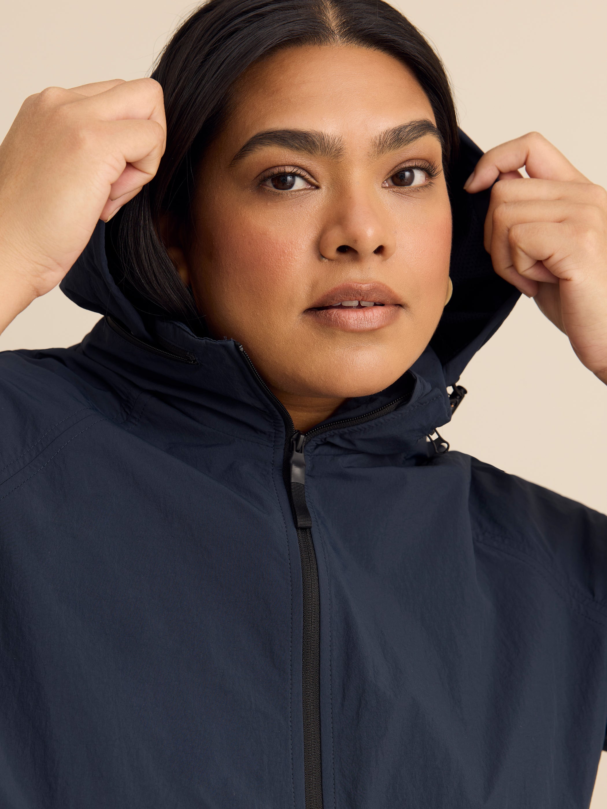 Manteau coupe-vent imperméable long - ActiveZone