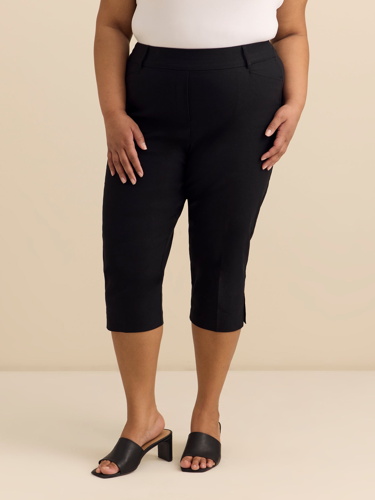 Cotton-Blend Savvy Pant with Pockets