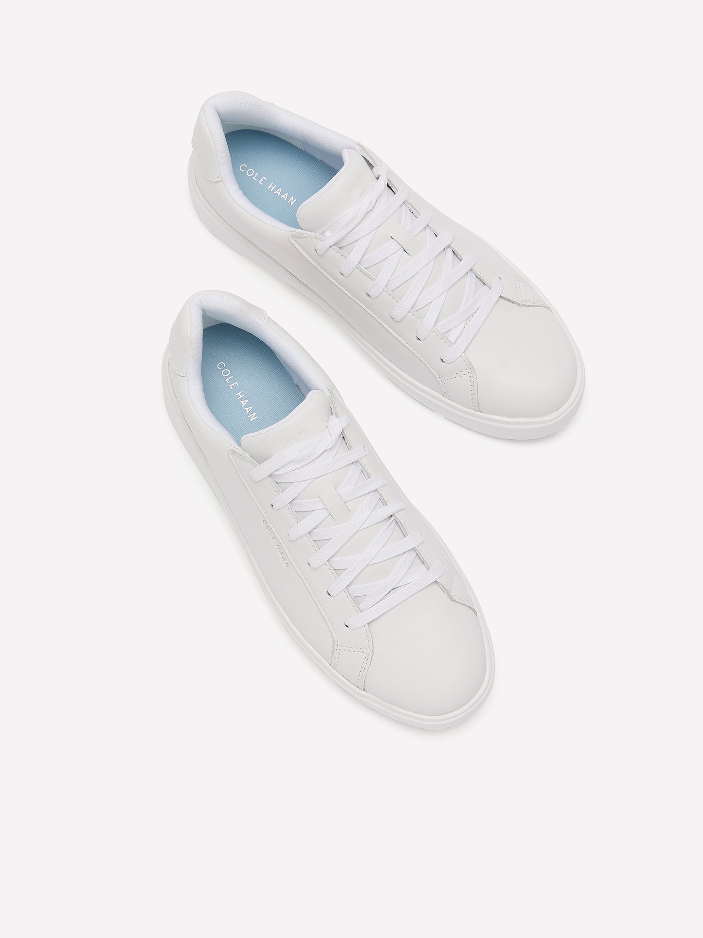 Wide Width, Grand Crosscourt Leather Sneaker - Cole Haan