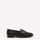 Extra Wide Width, Black Leather Loafer