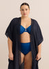 Long Cape with Crochet Trim