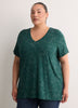 Responsible, Modern-Fit V-Neck Short-Sleeve Tunic Top