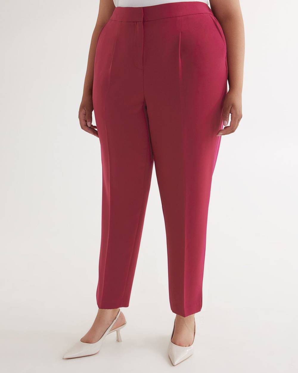 Tapered-Leg City Pant