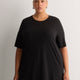 Responsible, Straight Cotton Knit Crew Neck Tunic
