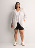 French Terry Hooded Open Cardigan - Active Zone