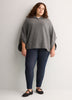 Half Zip Pop-Over Cape