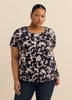 Curvy-Fit Short-Sleeve Crew-Neck Tee