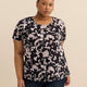 Curvy-Fit Short-Sleeve Crew-Neck Tee