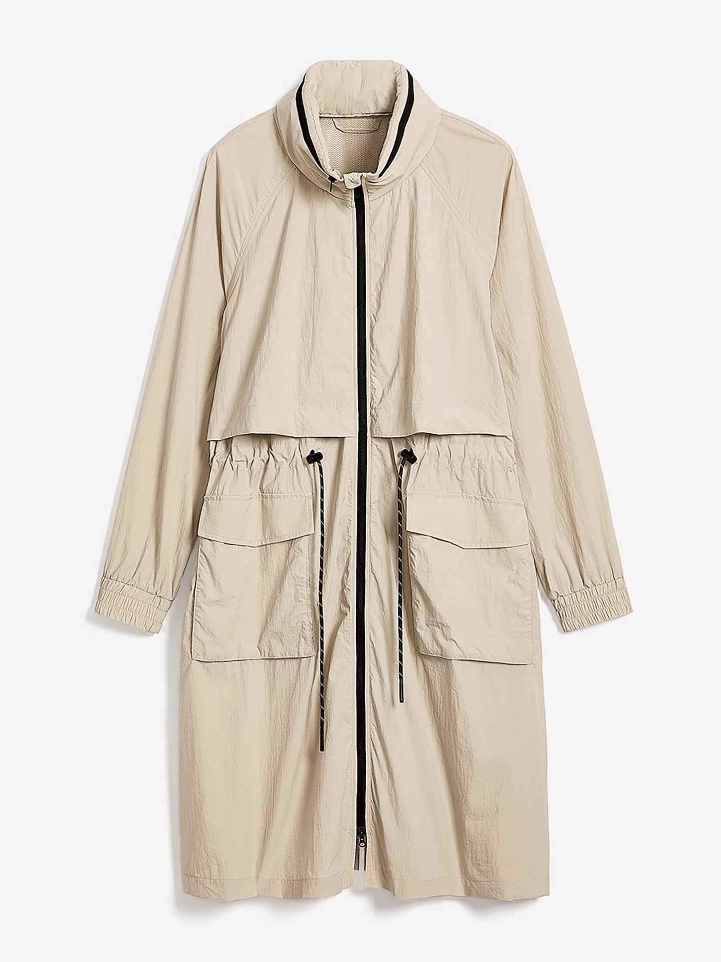 Long Water-Repellent Windbreaker - ActiveZone