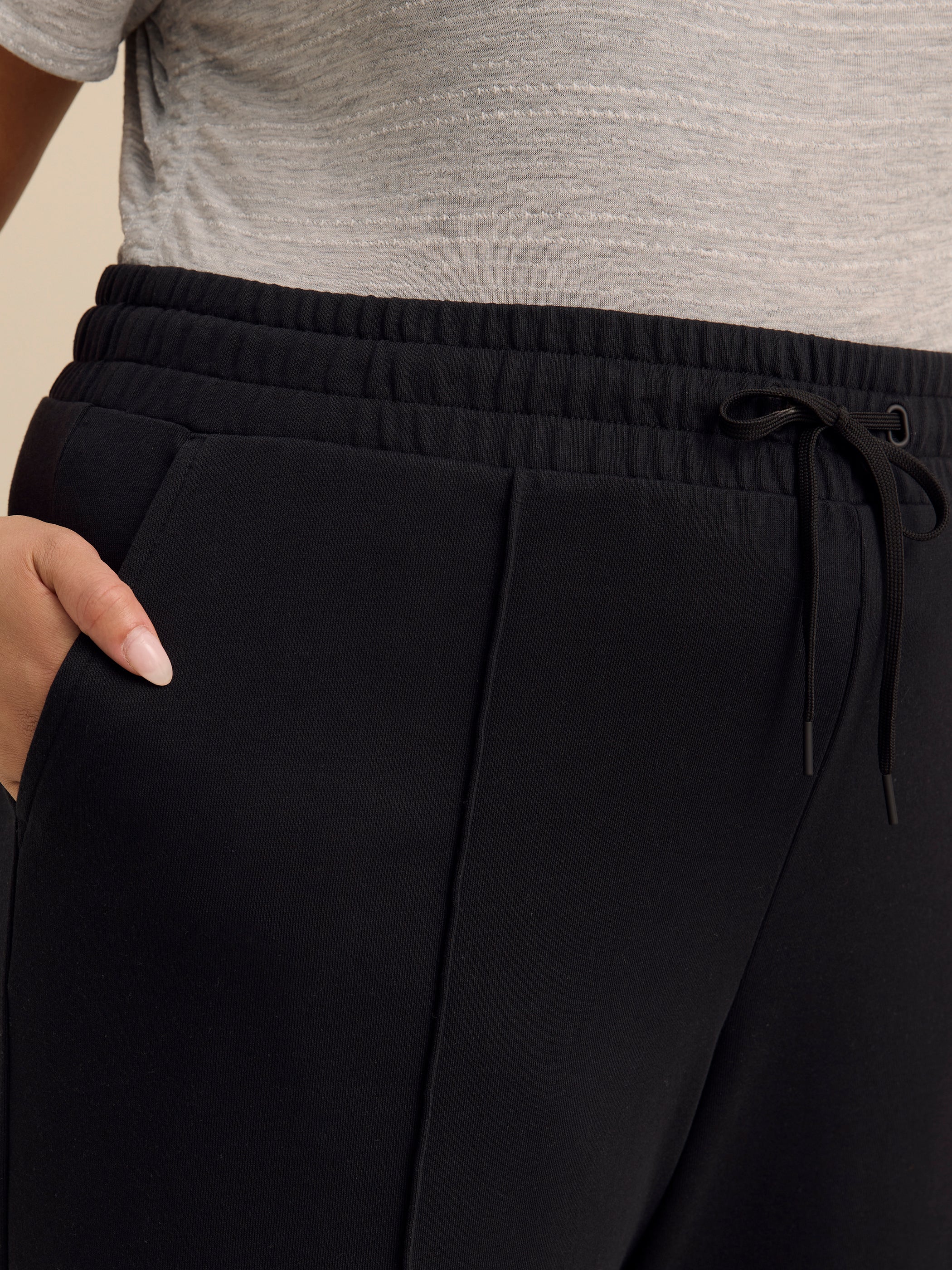 Pantalon en molleton à jambe large - ActiveZone