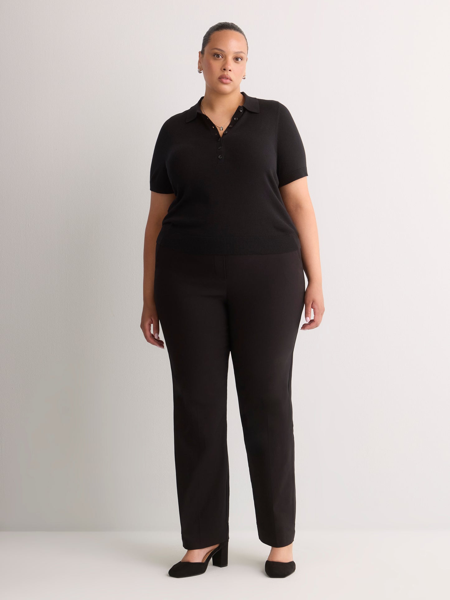 Responsible, Savvy Fit Straight-Leg Pant - PENN. Essentials