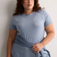 Go Dri Swift Blue Tunic Tee - Skechers