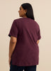 Responsible, Boyfriend-Fit Tee with Slits