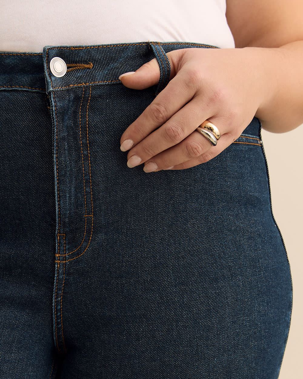 Classic-Fit Flare-Leg High-Rise Denim - d/C JEANS