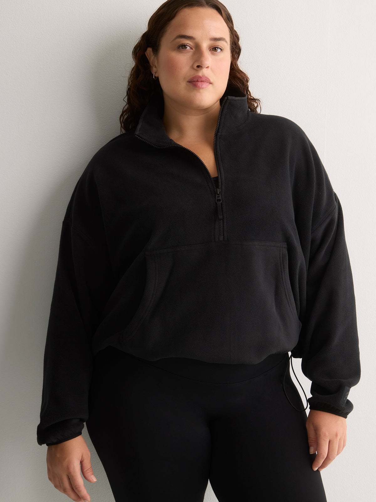 Polar Fleece Half-Zip Pullover - Fabletics