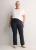 Coloured Cotton-Knit Essential Yoga Pant - Active Zone
