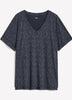 Boyfriend-Fit V-Neck T-Shirt - PENN. Essentials