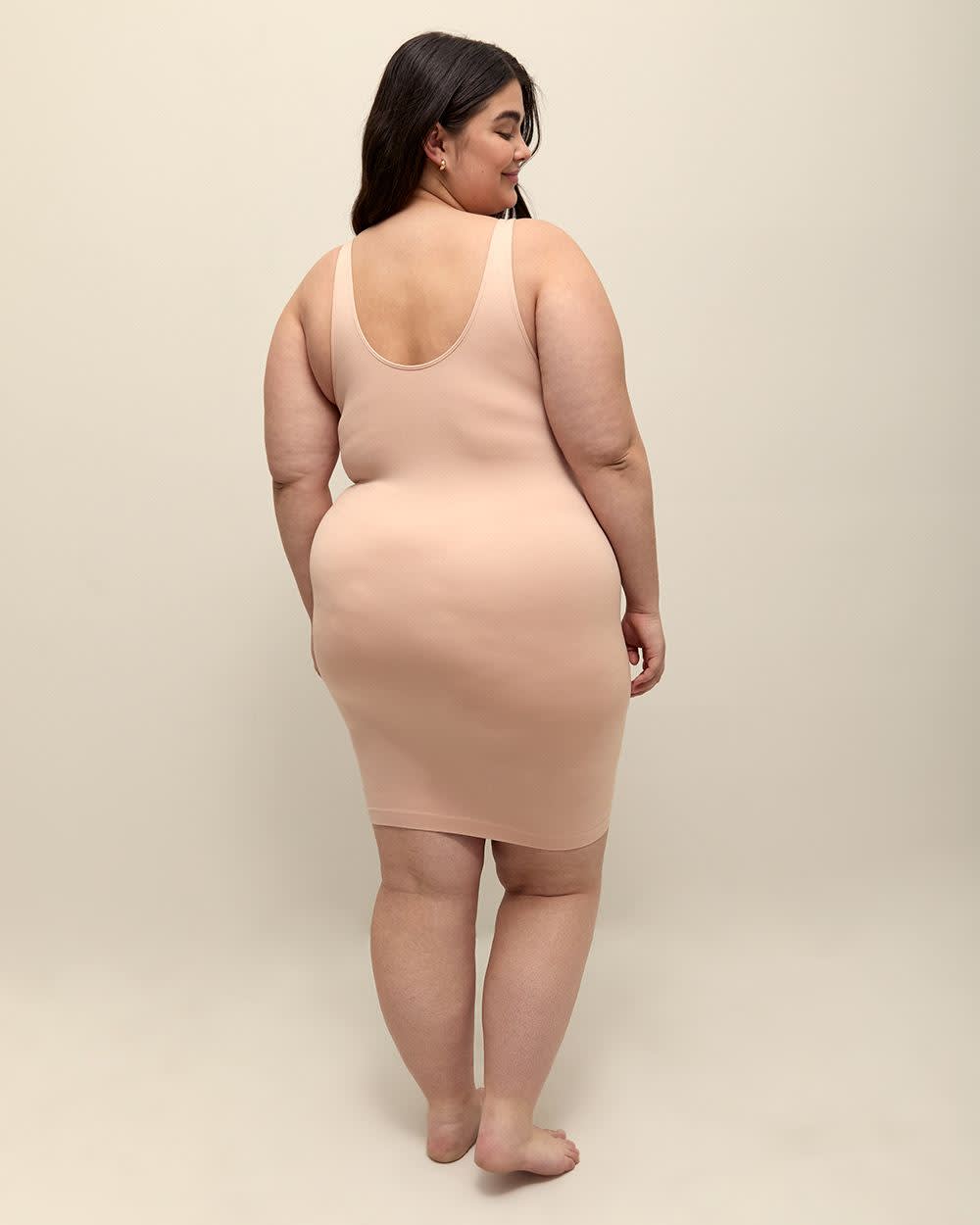 Robe sous-vêtement avec contrôle de silhouette intégré - tiVOGLIO