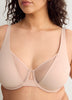 Unlined Underwire Bra with Mesh, G-H Cups - Déesse Collection