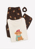 Snow Cow Heather Tunic and Legging Pyjama Set - tiVOGLIO