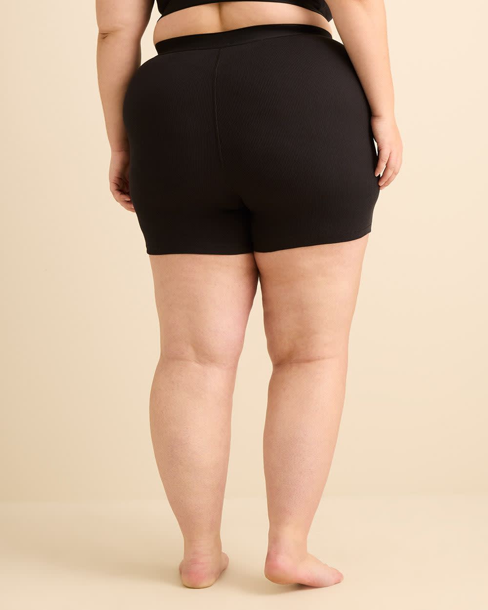 Ribbed Knit Boyshort - ti Voglio