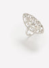 Oval Ring with Stones