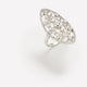 Oval Ring with Stones