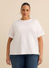 Boxy-Fit Crewneck Tee