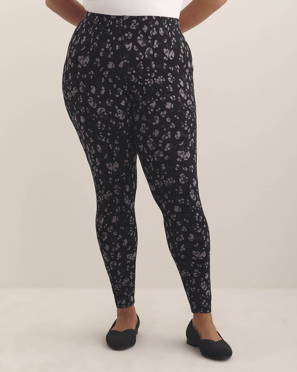 Responsible, Floral Print Fashion Legging - PENN. Essentials