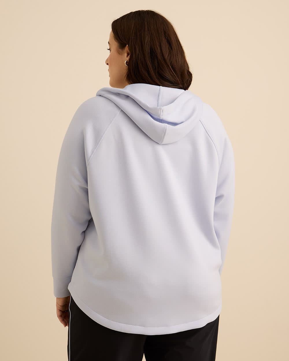 Veste légère à capuche et fermeture éclair, tissu responsable - Active Zone