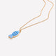 Short Dainty Necklace with Fish Pendant