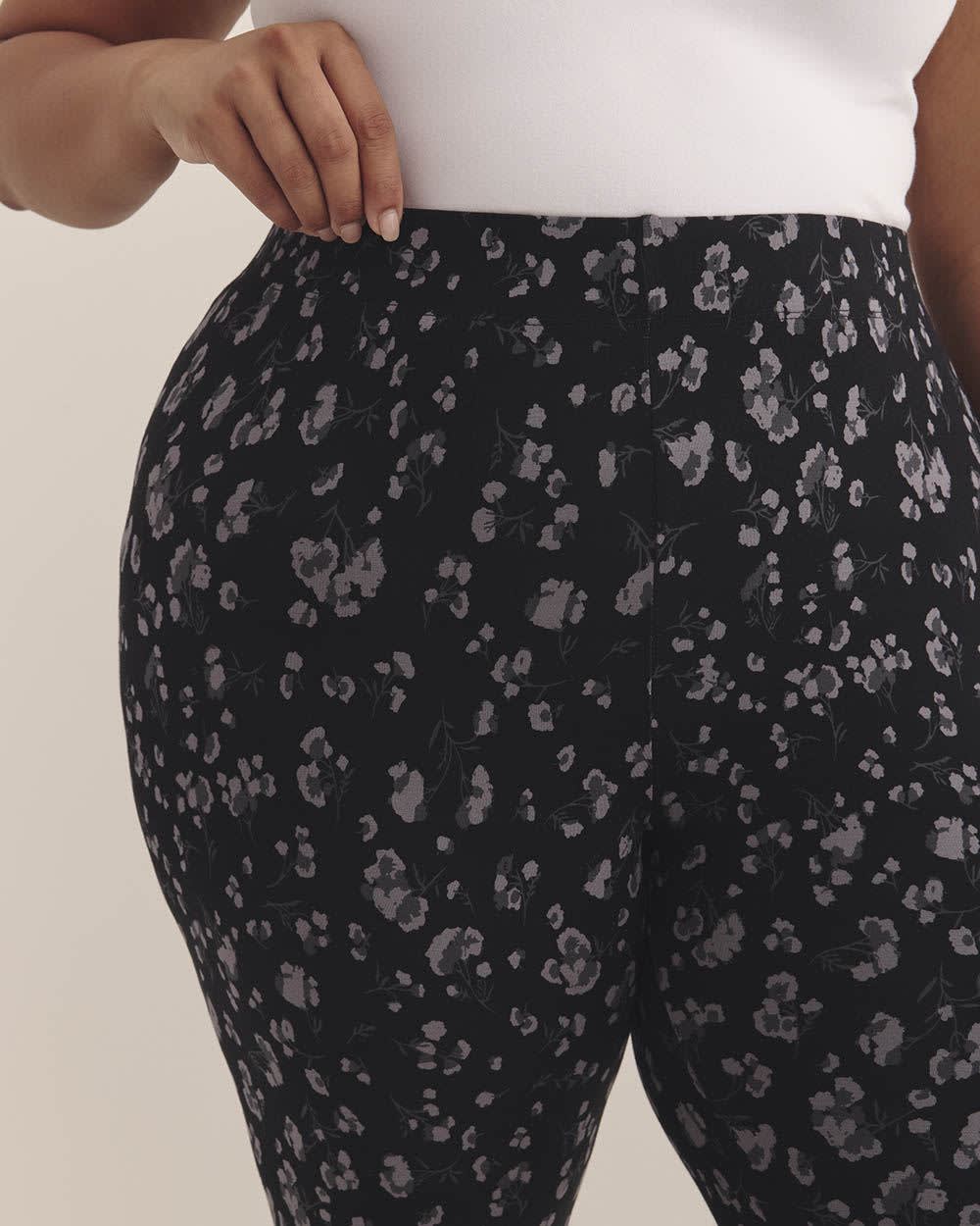 Responsible, Floral Print Fashion Legging - PENN. Essentials