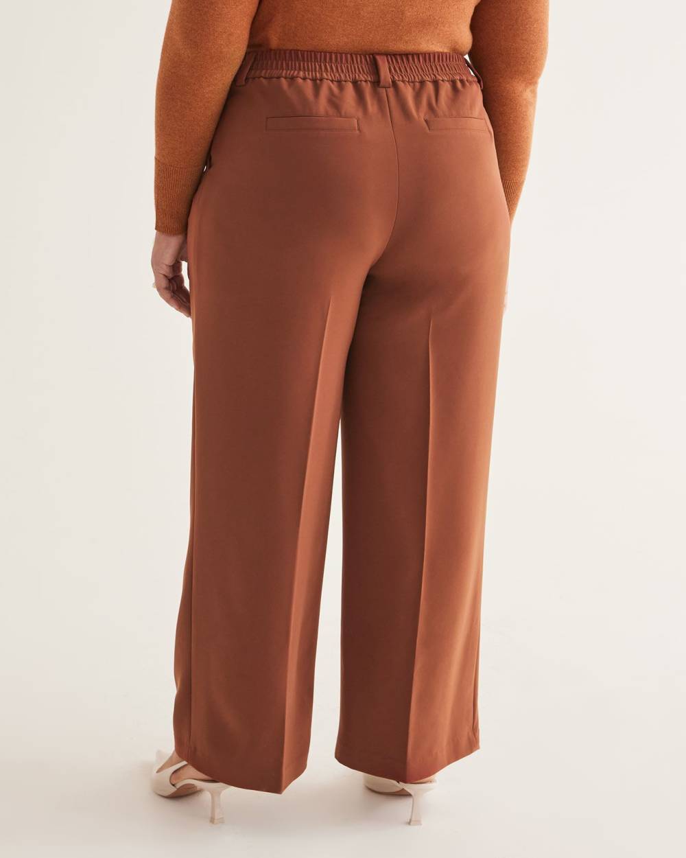 Wide-Leg City Pant
