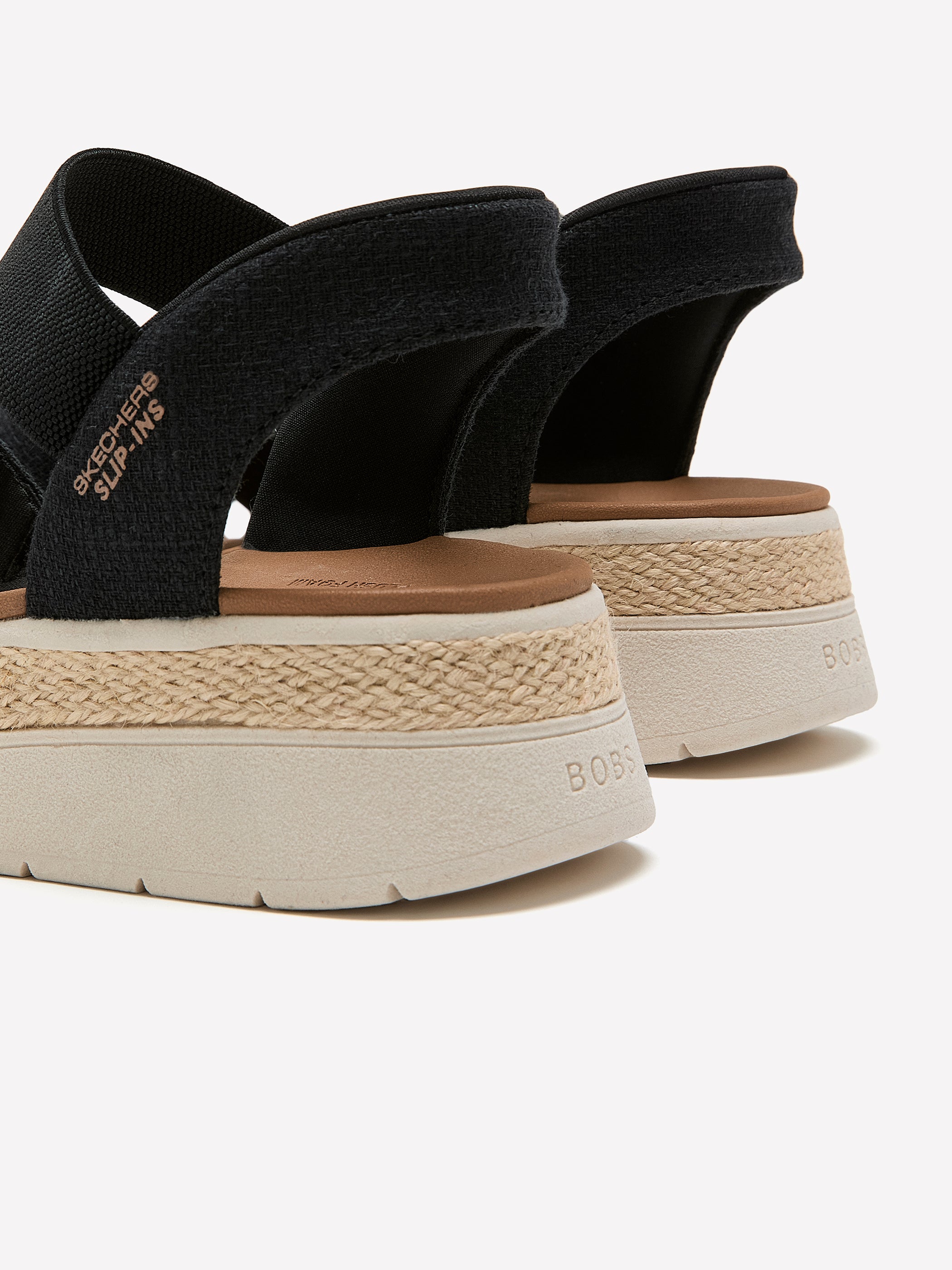 Wide Width, Bobs Sun Ray Slip-In Sandals - Skechers