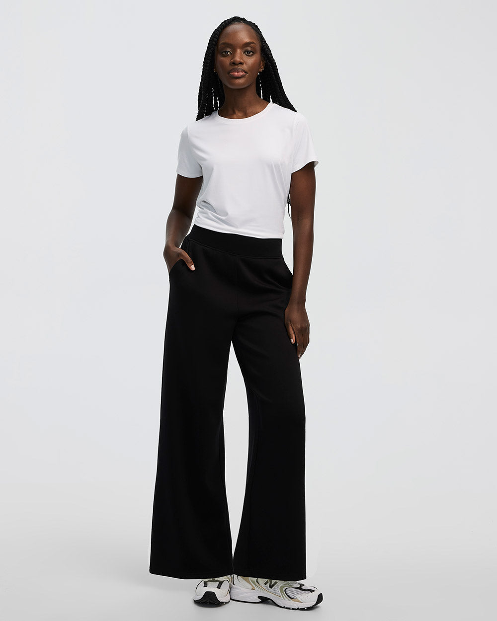 Wide-Leg Pull-On Pant - HYLUX Hyba
