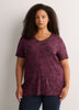 Responsible, Modern-Fit V-Neck Short-Sleeve Tunic Top