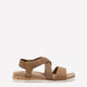 Wide Width, Desert Kiss Low Crisscross Strap Sandal - Skechers