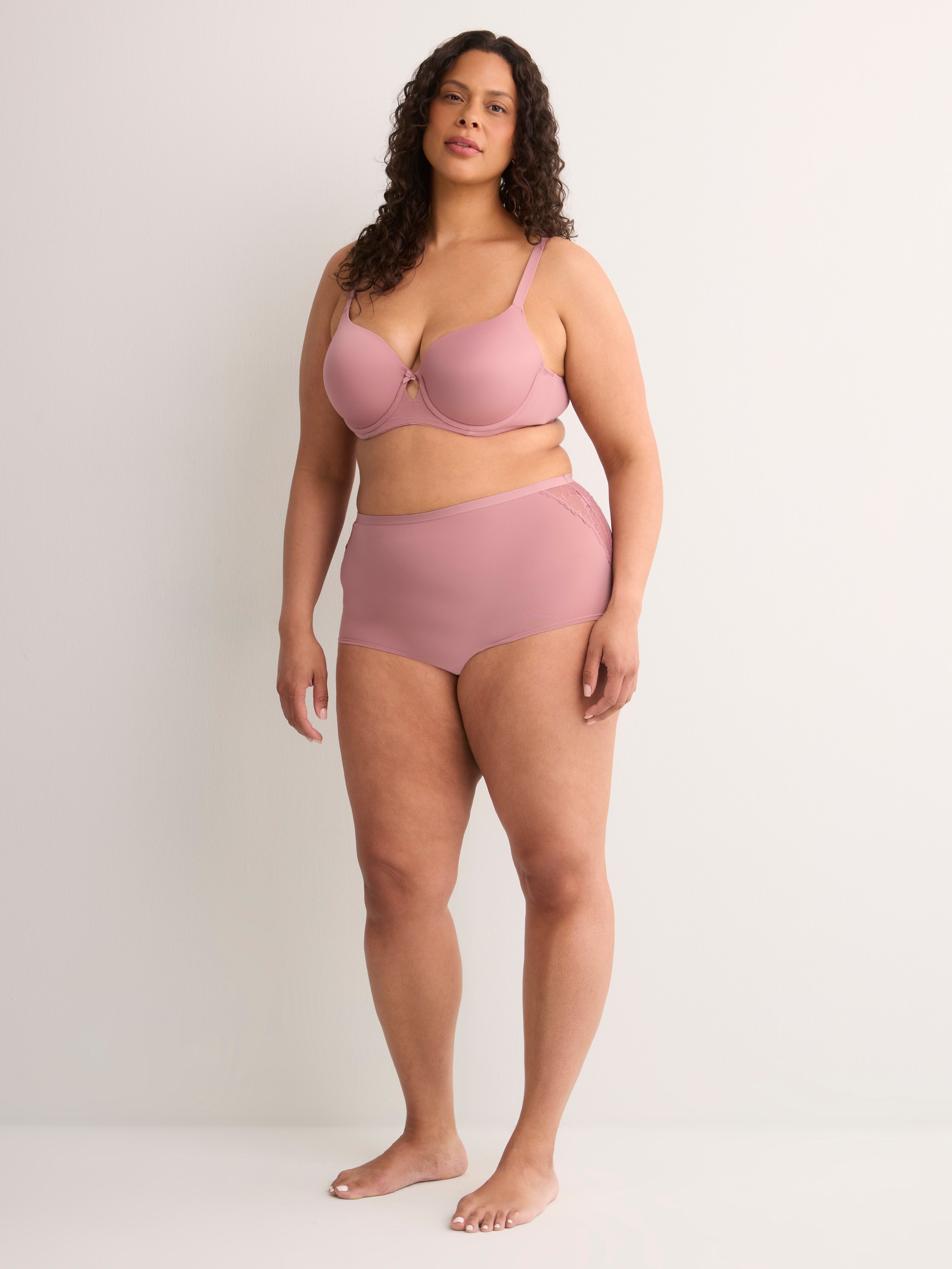 Rose Microfiber Padded T-Shirt Bra - Déesse Collection