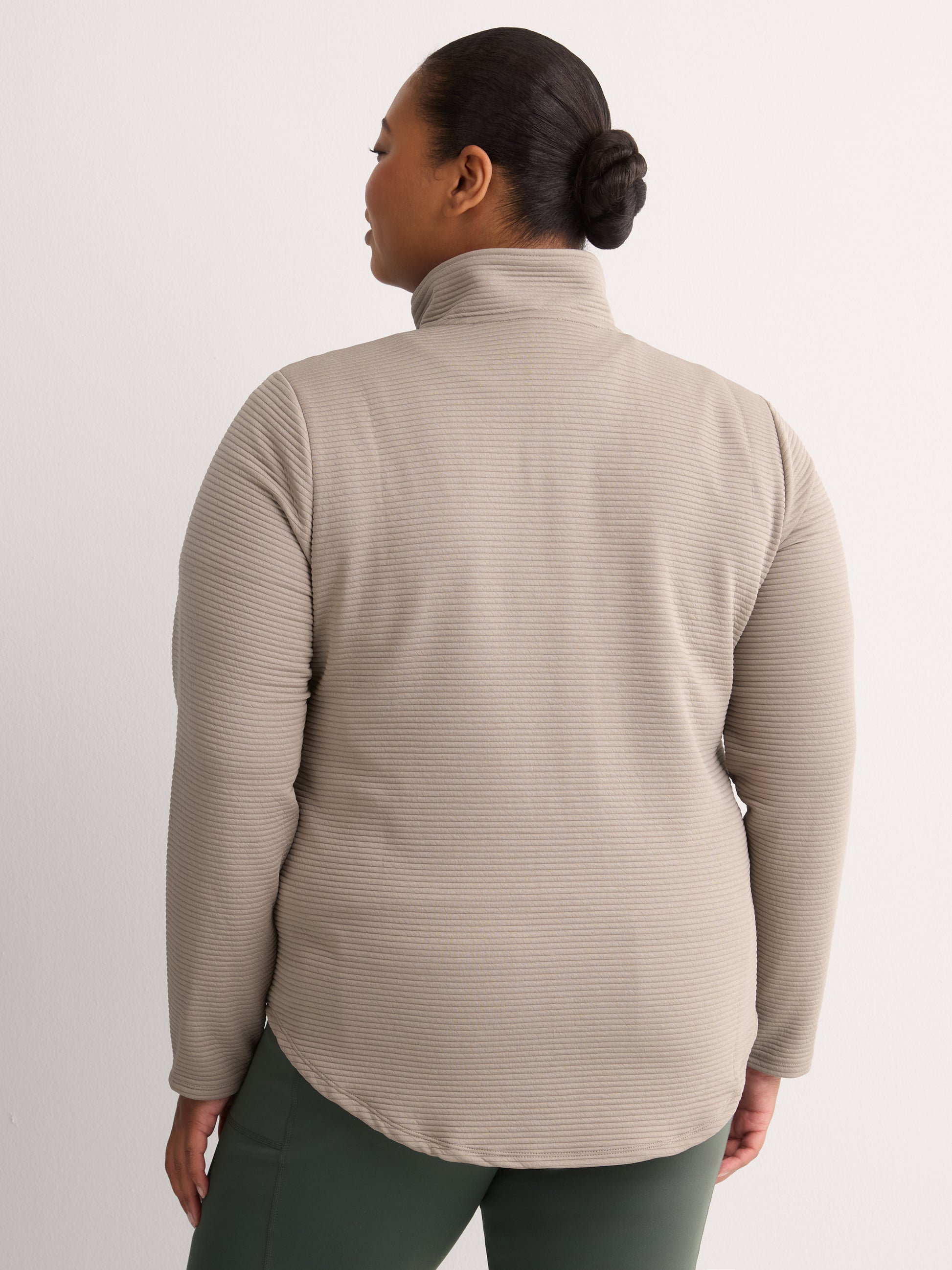 Go Walk Shine Rib Knit Jacket - Skechers
