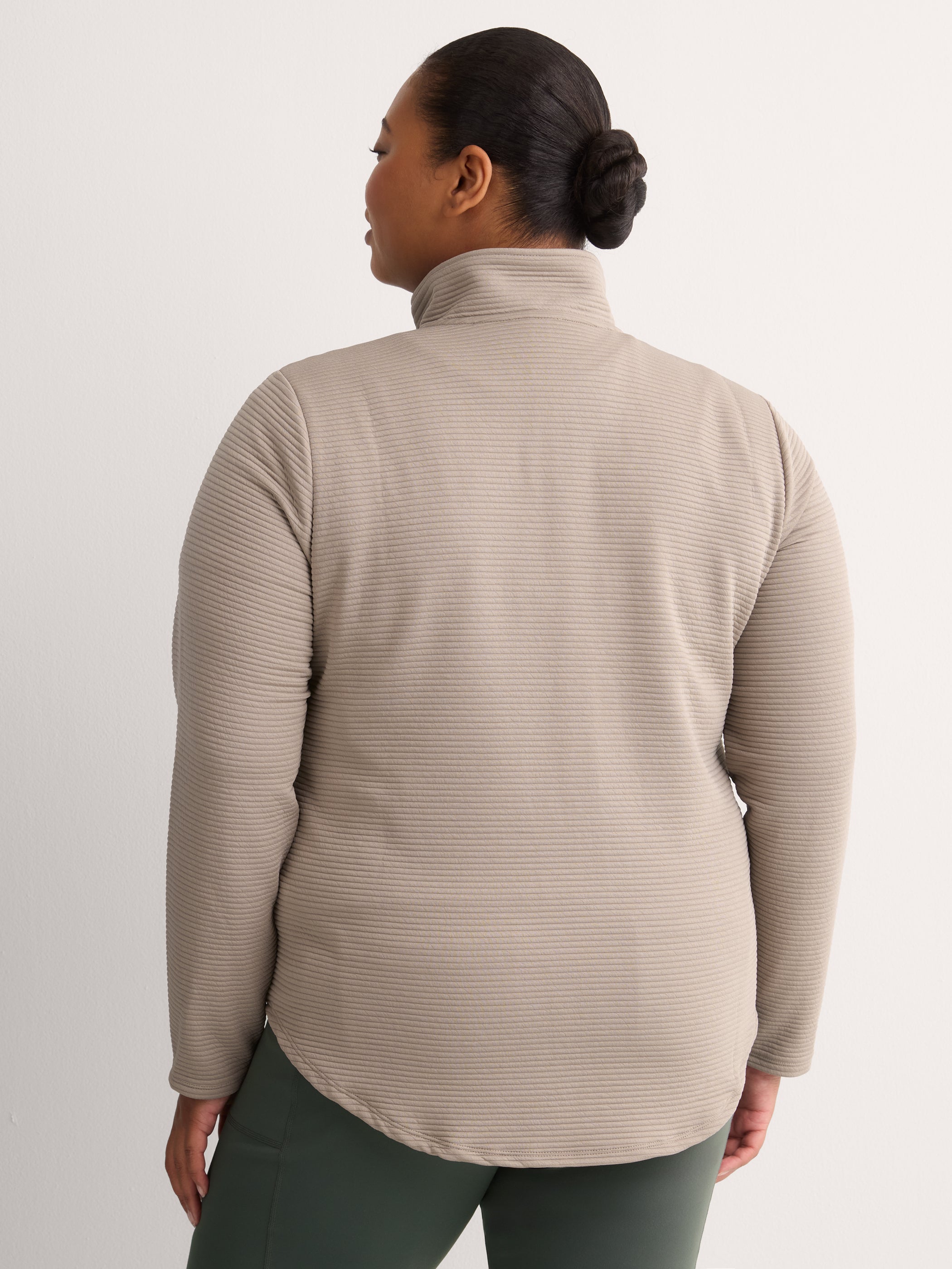 Go Walk Shine Rib Knit Jacket - Skechers