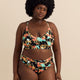 Ruth Floral Fixed Triangle Bikini Top - Body Glove