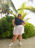Responsible, White Pleated Skort - Active Zone