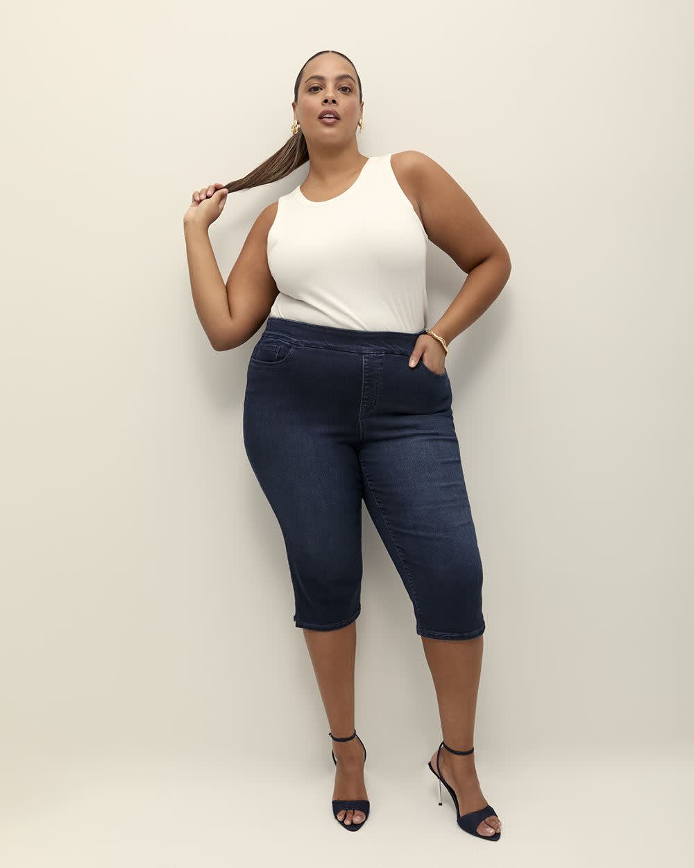 Savvy-Fit Denim Capri - d/C Jeans